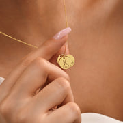 Disc Necklace (12mm)